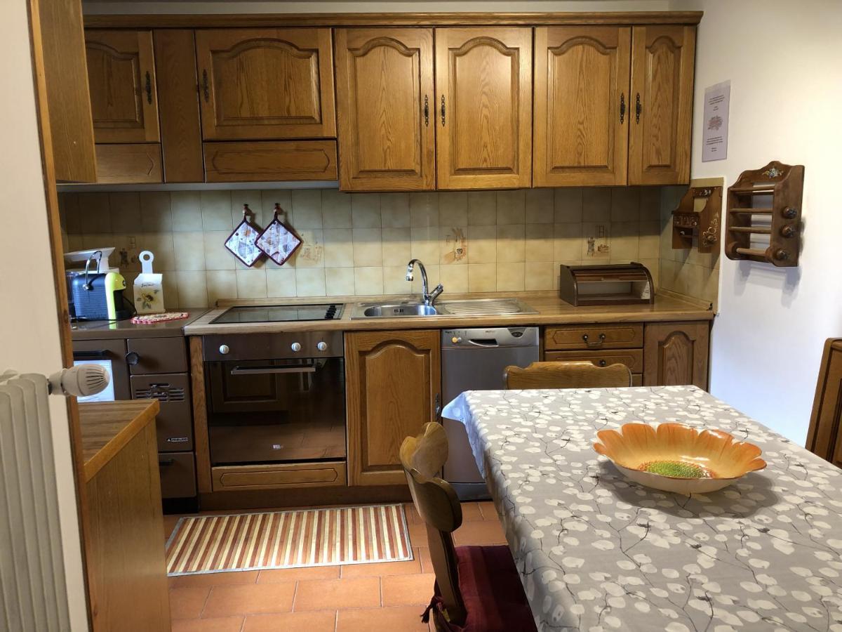 Ferienwohnung Mes Lastei Campitello di Fassa Exterior foto