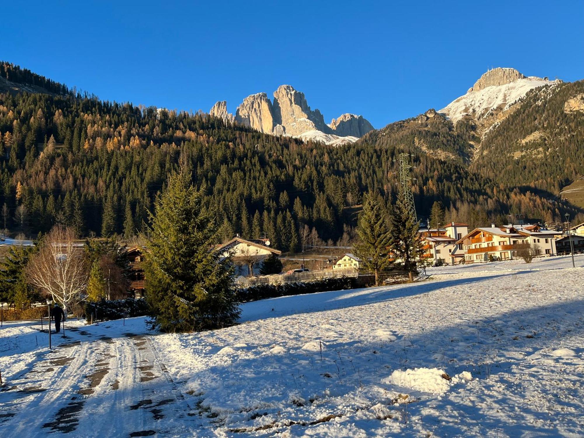 Ferienwohnung Mes Lastei Campitello di Fassa Exterior foto