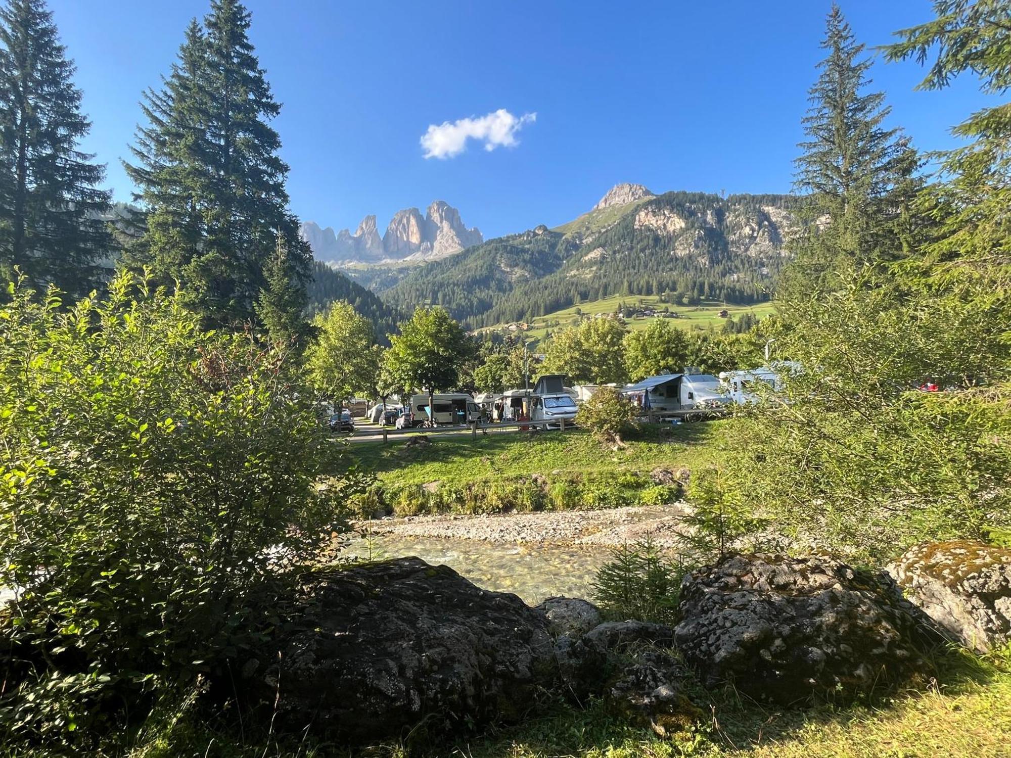 Ferienwohnung Mes Lastei Campitello di Fassa Exterior foto