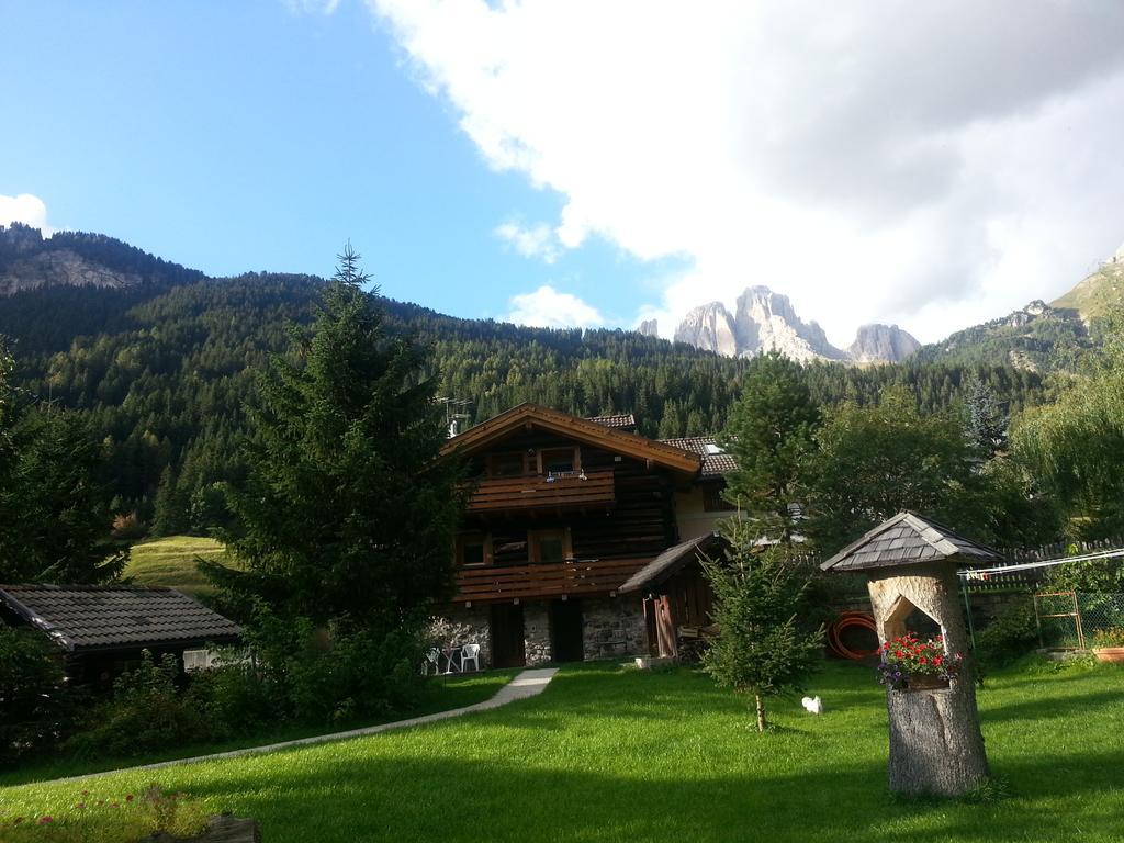 Ferienwohnung Mes Lastei Campitello di Fassa Exterior foto