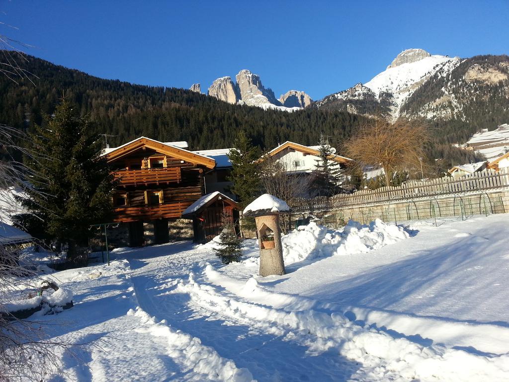 Ferienwohnung Mes Lastei Campitello di Fassa Exterior foto